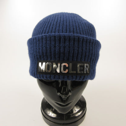 【中古】MONCLER GRENOBLE | モンクレールグルノーブル BERRETTO TRICOT ニットキャップ 3B00018 国内正規品 ネイビー