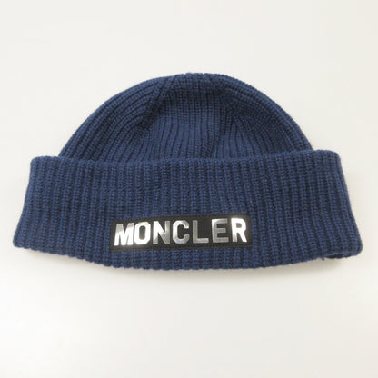 【中古】MONCLER GRENOBLE | モンクレールグルノーブル BERRETTO TRICOT ニットキャップ 3B00018 国内正規品 ネイビー