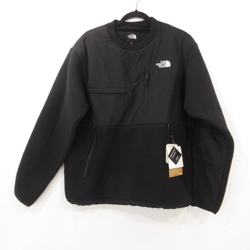 【中古】THE NORTH FACE | ザ・ノースフェイス DENALI CREW スウェット NA72230R ブラック サイズ：L