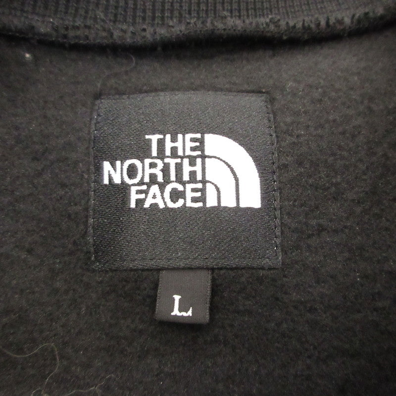 【中古】THE NORTH FACE | ザ・ノースフェイス DENALI CREW スウェット NA72230R ブラック サイズ：L