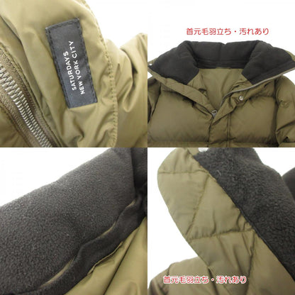 【中古】SATURDAYS NYC | サタデーズ　サタデイズ ダウンジャケット BBL-69000-B カーキ サイズ：S