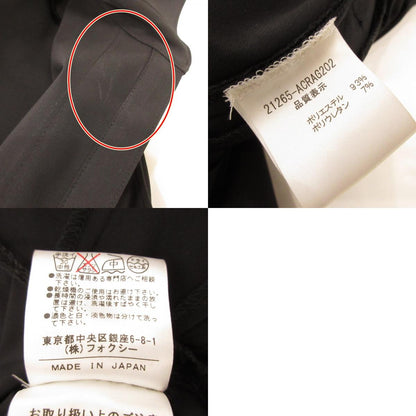 【中古】FOXEY | フォクシー ノースリーブロングシャツOP ワンピース 21265-ACRAG202 ブラック サイズ：38