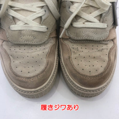 【中古】OFF-WHITE | オフホワイト SCARPA OFF COURT LOW スニーカー OMIA151E20LEA0016161 25.0cm ベージュ