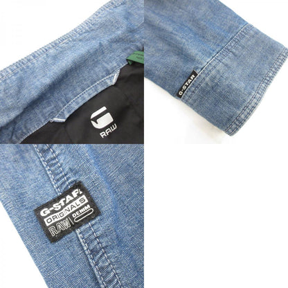 【中古】G-STAR | ジースター UTILITY FLAP POCKET JACKET デニム D21896-C611 ブルー サイズ：S