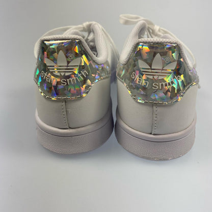 【中古】adidas | アディダス Stan Smith Sparkly Heel スニーカー EE8483 サイズ:24.5cm ホワイト 24.5cm