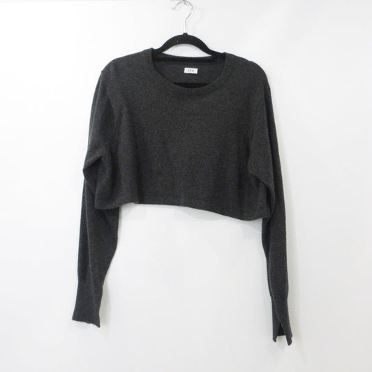 【中古】SEA | シー カシミアショートニット セーター チャコールグレー