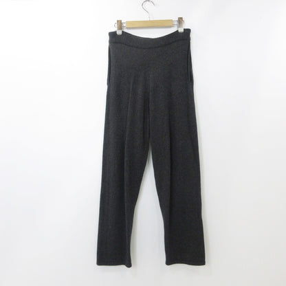 【中古】SEA | シー カシミアニットパンツ パンツ 110223139 チャコールグレー