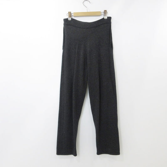 【中古】SEA | シー カシミアニットパンツ パンツ 110223139 チャコールグレー