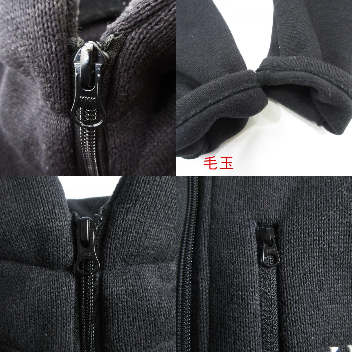 【中古】HOLIDAY | ホリデイ THERMAL PRO FLEECE ZIP UP JACKET その他トップス 22201937 2022A/W ブラック