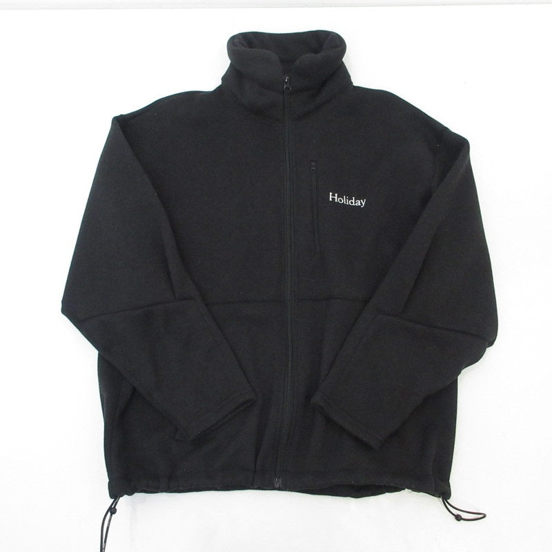 【中古】HOLIDAY | ホリデイ THERMAL PRO FLEECE ZIP UP JACKET その他トップス 22201937 2022A/W ブラック