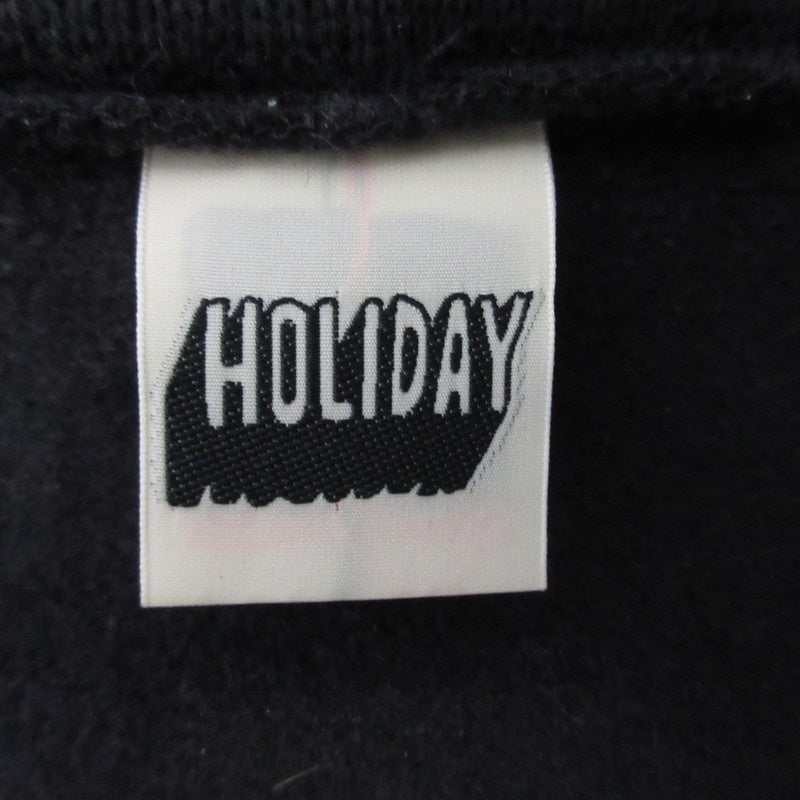 【中古】HOLIDAY | ホリデイ THERMAL PRO FLEECE ZIP UP JACKET その他トップス 22201937 2022A/W ブラック