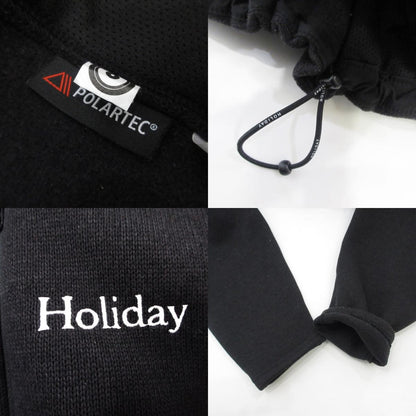 【中古】HOLIDAY | ホリデイ THERMAL PRO FLEECE ZIP UP JACKET その他トップス 22201937 2022A/W ブラック