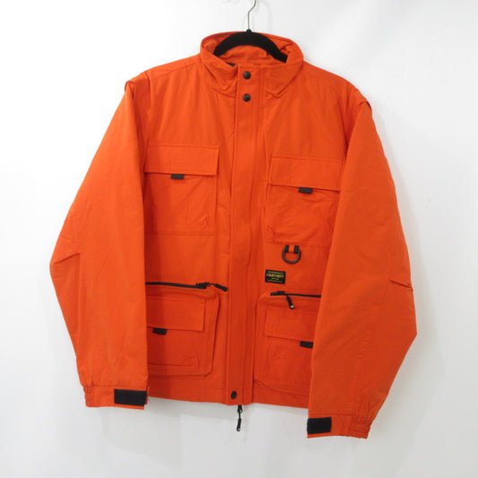 【中古】430 - FOURTHIRTY - | フォーサーティー PAD FISH CONVERTIBLE JACKET 中綿ジャケット 23-156 オレンジ サイズ：1