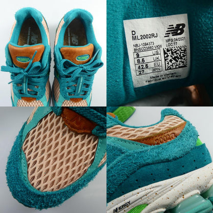 【中古】NEW BALANCE | ニューバランス スニーカー ML2002RJ ブルー 26.5cm
