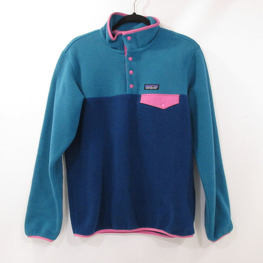 【中古】patagonia | パタゴニア ウィメンズ・ライトウェイト・シンチラ・スナップT その他トップス 25455 グリーン サイズ：S