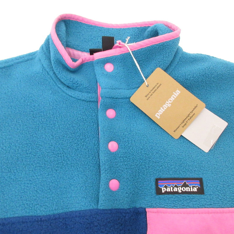 【中古】patagonia | パタゴニア ウィメンズ・ライトウェイト・シンチラ・スナップT その他トップス 25455 グリーン サイズ：S