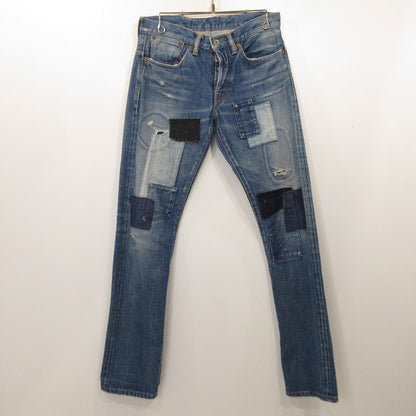 MR.OLIVE | Mr. Olive SAN JOAQUIN SALVAGE DENIM REMAKE TAPERED Denim Pants M-5112 Blue Size: 29