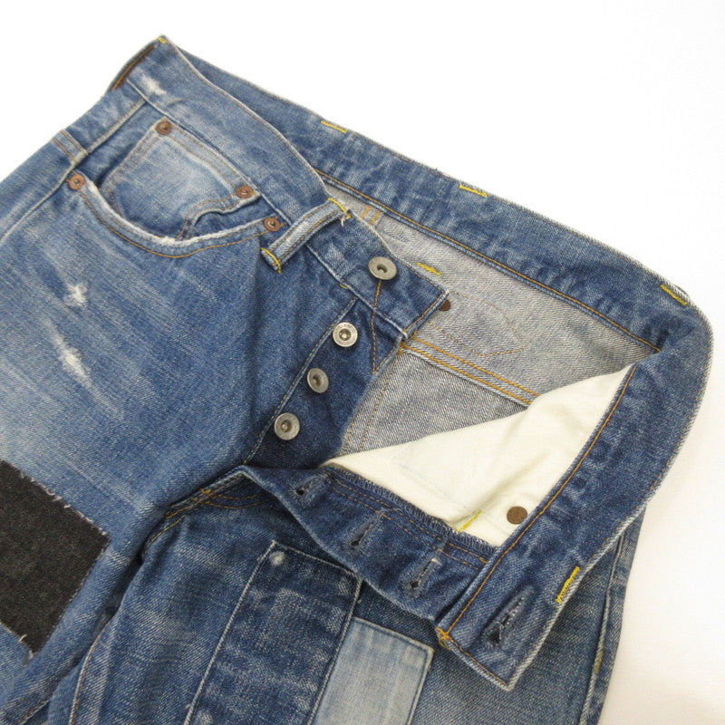 MR.OLIVE | Mr. Olive SAN JOAQUIN SALVAGE DENIM REMAKE TAPERED Denim Pants M-5112 Blue Size: 29