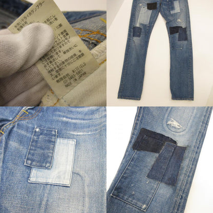 MR.OLIVE | Mr. Olive SAN JOAQUIN SALVAGE DENIM REMAKE TAPERED Denim Pants M-5112 Blue Size: 29