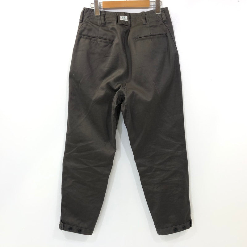 【中古】SASSAFRAS | ササフラス SPRAYER STREAM PANTS パンツ チャコールグレー