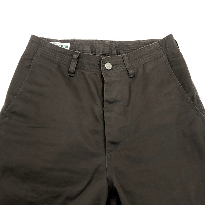 【中古】SASSAFRAS | ササフラス SPRAYER STREAM PANTS パンツ チャコールグレー