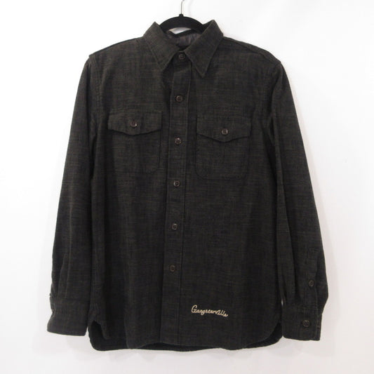 【中古】GANGSTERVILLE(GLAD HAND) | ギャングスタービルギャングスターヴィル TIME KILLERS -L/S SHIRTS 長袖シャツ GSV-19-AW-28 ブラック サイズ：S