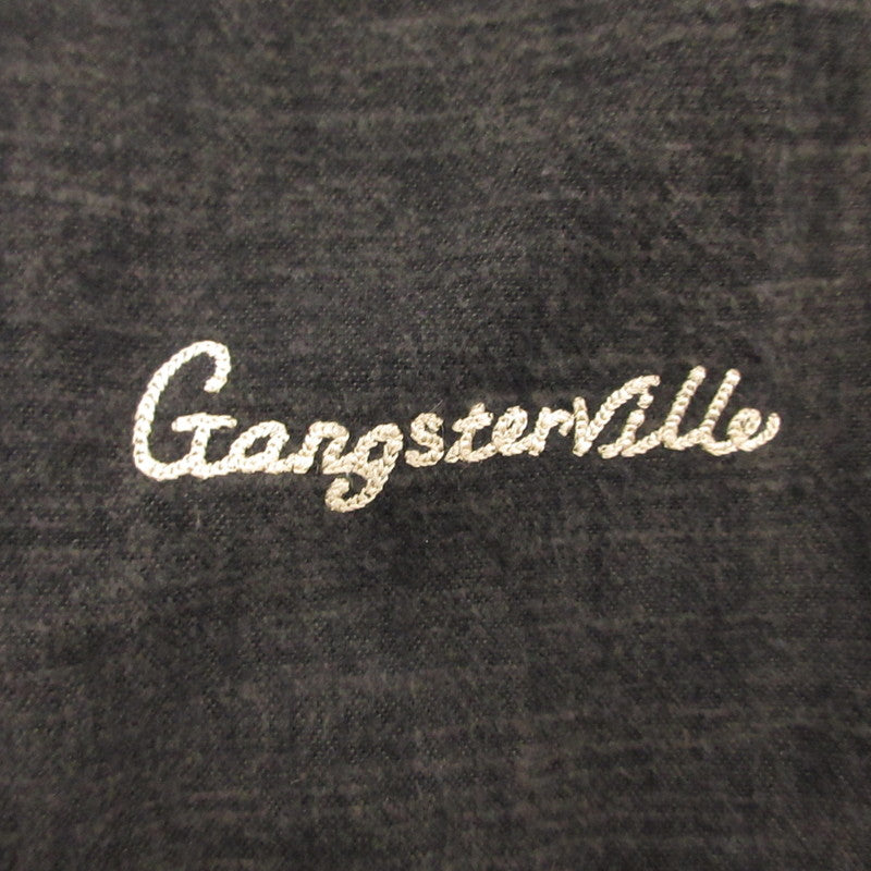 【中古】GANGSTERVILLE(GLAD HAND) | ギャングスタービルギャングスターヴィル TIME KILLERS -L/S SHIRTS 長袖シャツ GSV-19-AW-28 ブラック サイズ：S