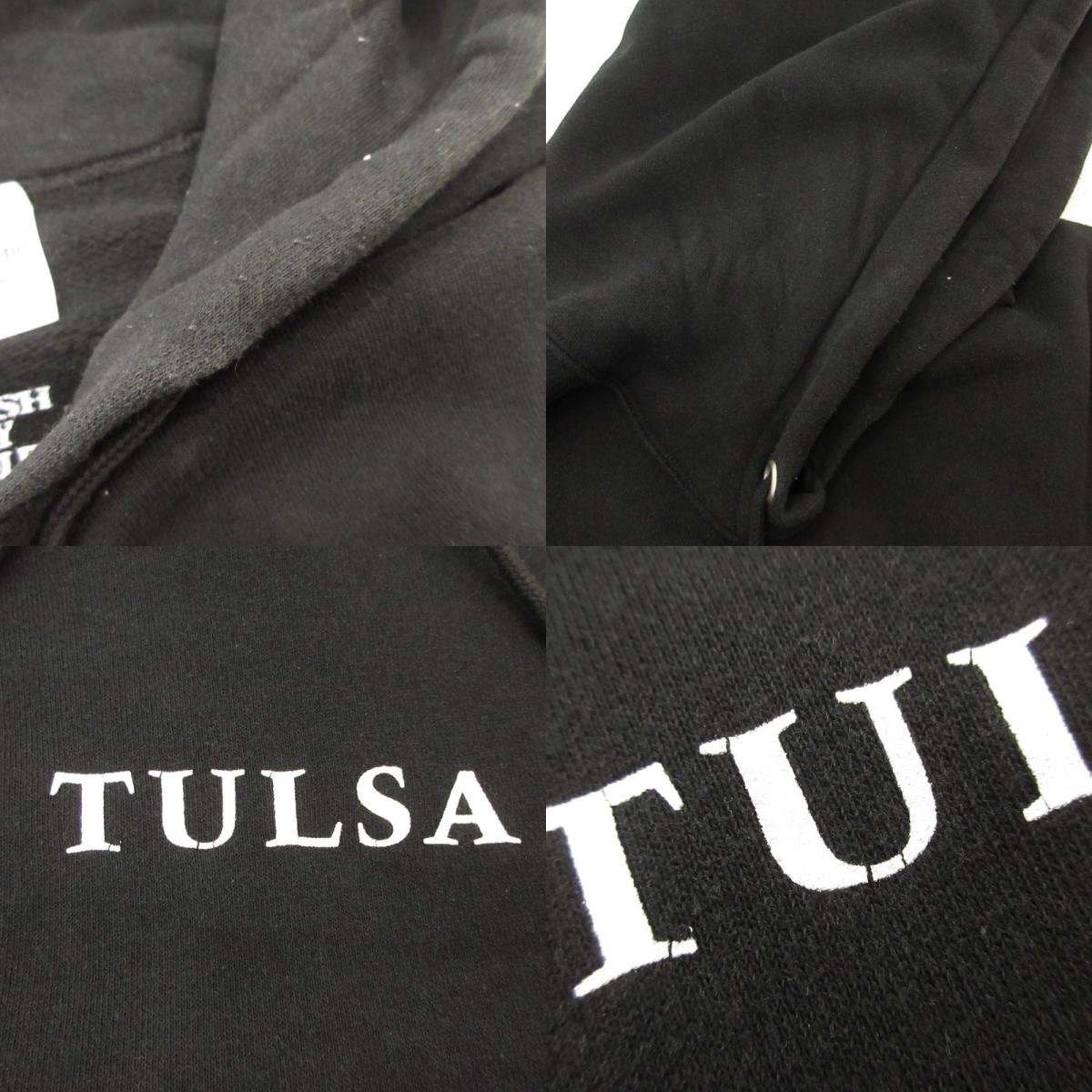 WACKOMARIA | ワコマリア HEAVY WEIGHT PULLOVER HOODED SWEAT SHIRT パーカー STIELO-WM-LC-SS02 ×Stie-lo ×LARRY CLARK ブラック サイズ：M