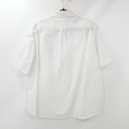 【中古】Danton | ダントン ROUND COLLAR P.O SHIRTS/S 半袖シャツ JD-3569 ホワイト サイズ：42