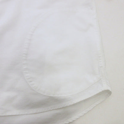 【中古】Danton | ダントン ROUND COLLAR P.O SHIRTS/S 半袖シャツ JD-3569 ホワイト サイズ：42