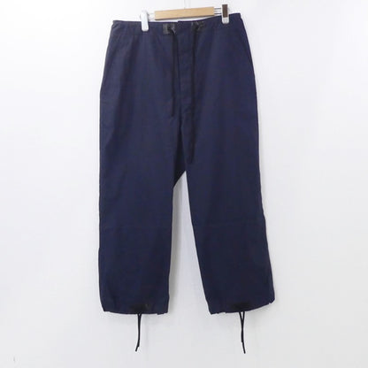 【中古】MONCLER GENIUS | モンクレールジニアス PANTALONE??SPORTIVO パンツ H10922A00011 ネイビー サイズ：48