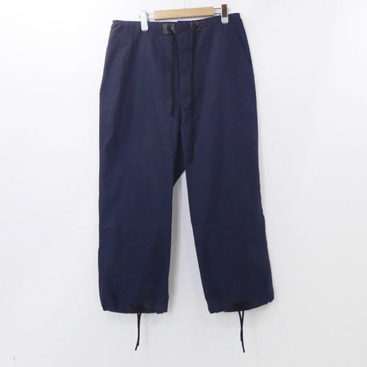 【中古】MONCLER GENIUS | モンクレールジニアス PANTALONE??SPORTIVO パンツ H10922A00011 ネイビー サイズ：48