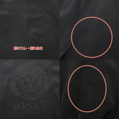 【中古】VERSACE | ヴェルサーチ ブルゾン ブラック サイズ：不明