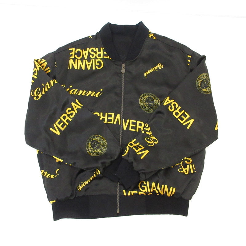 【中古】VERSACE | ヴェルサーチ ブルゾン ブラック サイズ：不明