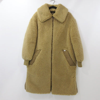 【中古】COACH | コーチ シェルパジャケットリサイクルポリエステル その他アウター CE405 キャメル サイズ：S