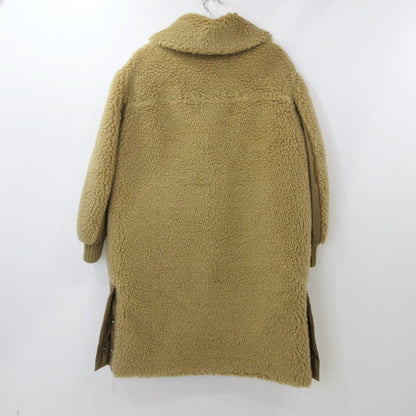 【中古】COACH | コーチ シェルパジャケットリサイクルポリエステル その他アウター CE405 キャメル サイズ：S