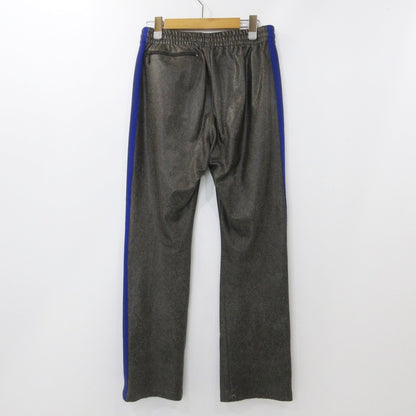 【中古】Needles | ニードルス Narrow Track Pant-Synthetic Leather/Python パンツ GL223 - サイズ：S