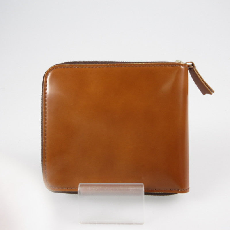 【中古】ARTS&CRAFTS | アーツアンドクラフツ CORDOVAN ACC ROUND ZIP BILLFOLD WALLET 二つ折り財布 ブラウン
