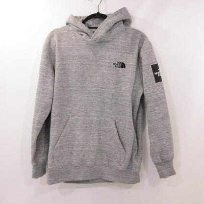【中古】THE NORTH FACE | ザ・ノースフェイス SQUARE LOGO HOODIE パーカー NT61835 グレー サイズ：M