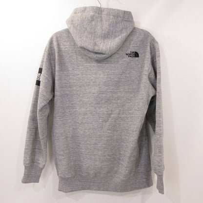 【中古】THE NORTH FACE | ザ・ノースフェイス SQUARE LOGO HOODIE パーカー NT61835 グレー サイズ：M