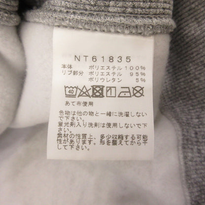 【中古】THE NORTH FACE | ザ・ノースフェイス SQUARE LOGO HOODIE パーカー NT61835 グレー サイズ：M