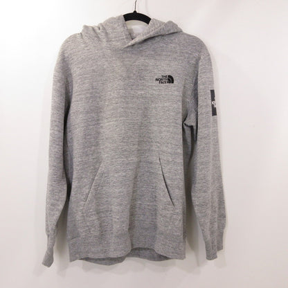 【中古】THE NORTH FACE | ザ・ノースフェイス SQUARE LOGO HOODIE パーカー NT61835 グレー サイズ：M