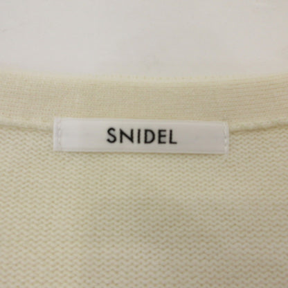 【中古】snidel | スナイデル ブローチ付きショートカーディガン カーディガン SWNT244240 -