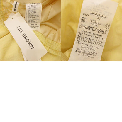 【中古】Lily Brown | リリーブラウン サイドライントラックパンツ パンツ LWFP241070 イエロー