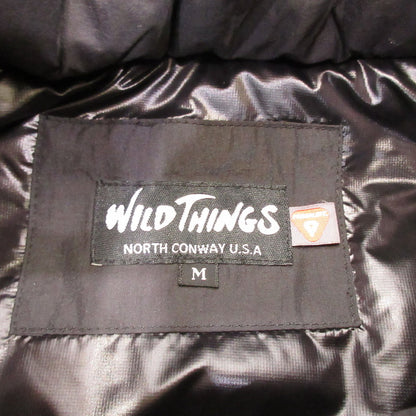 【中古】WILD THINGS | ワイルドシングス MONSTER PARKA 中綿ジャケット WT21111SN ブラック サイズ：M