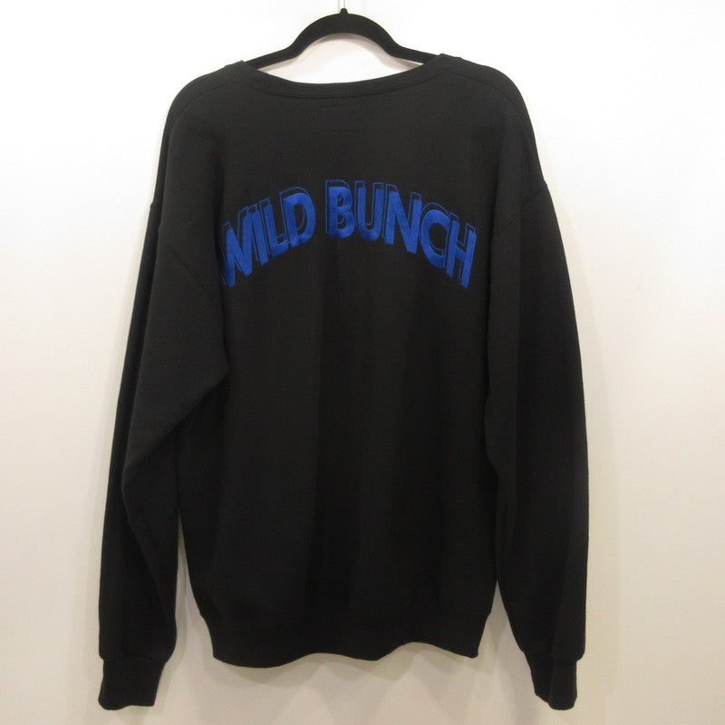 WACKOMARIA | ワコマリア CREW NECK SWEAT SHIRT スウェット ×WILD BUNCH ブラック サイズ：L