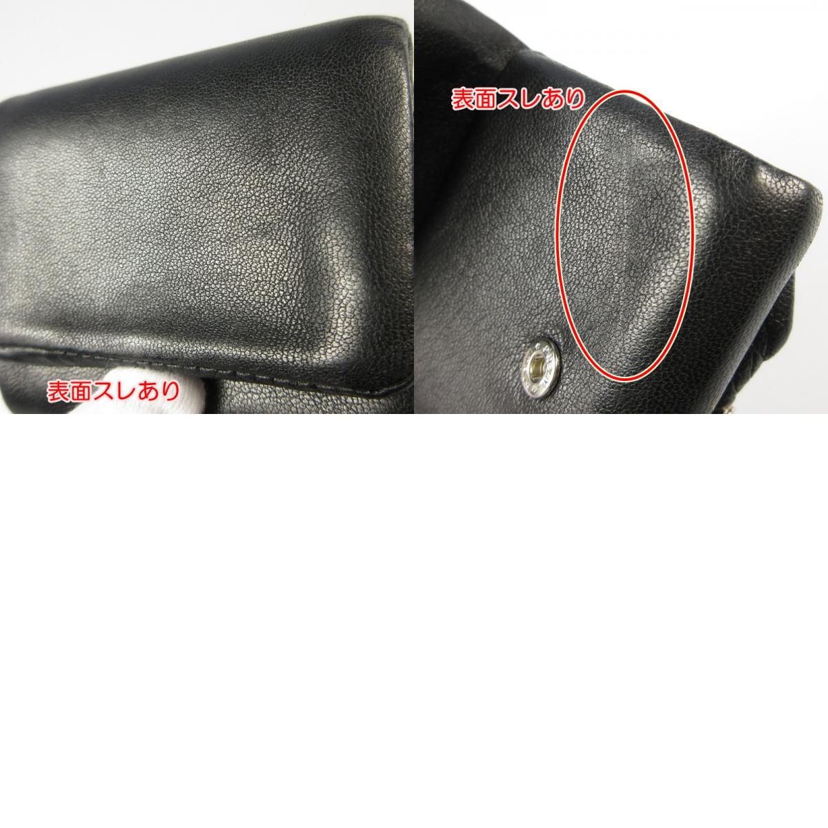 【中古】 FRAME HALF WALLET 長財布 ブラック