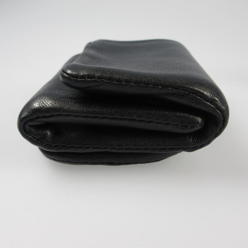 【中古】 FRAME HALF WALLET 長財布 ブラック