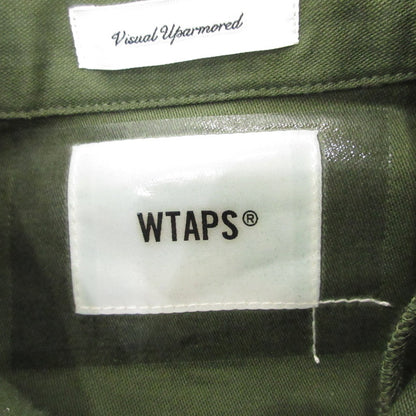 【中古】W)TAPS | ダブルタップス WMILL-LS 02 長袖シャツ BRDT-SHM01 オリーブ サイズ：1
