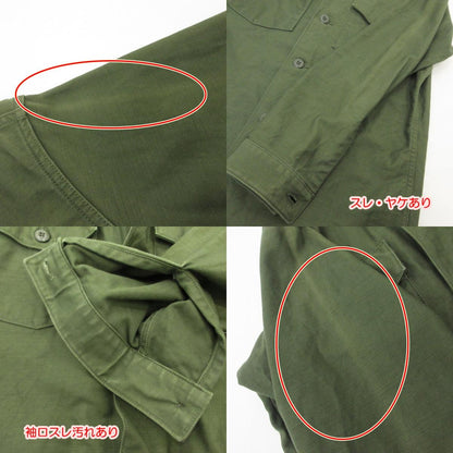【中古】W)TAPS | ダブルタップス WMILL-LS 02 長袖シャツ BRDT-SHM01 オリーブ サイズ：1